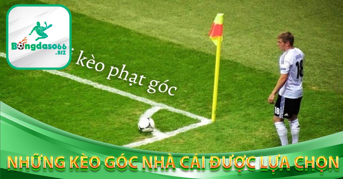 Những kèo góc nhà cái được lựa chọn nhiều nhất