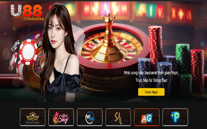 Điểm danh các nhà cung cấp game uy tín tại U888 Casino